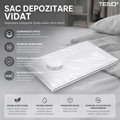 Sacul de Vidat pentru Îmbrăcăminte și Pilote 70x100 cm — Protecție Waterproof 🚀💧