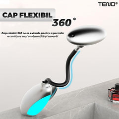 Baterie Chiuvetă cu Cap Retractabil și Iluminare LED — Eleganță Modernă 💧✨