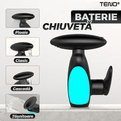 Baterie Chiuvetă Baie cu Iluminare LED și 4 Tipuri de Jet — Stil Modern 🛁✨