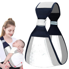 Marsupiu pentru Bebelusi cu Design Aerisit — Perfect pentru Alăptare 🤱🍼